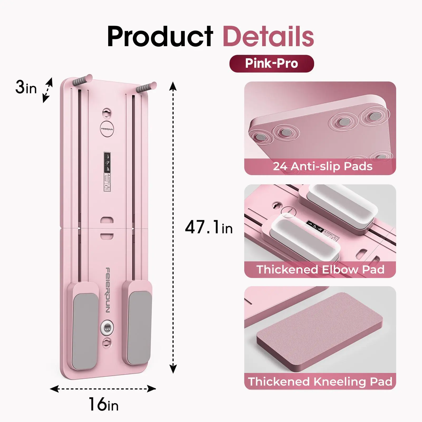 Foldable Pilates Board Multifu - đánh giá và giá Pilate Yoga Workout