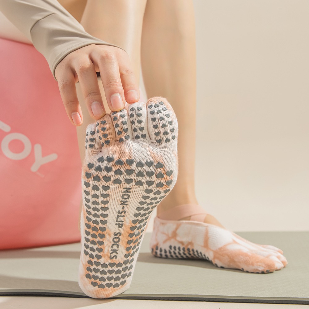 Tie-Dye Women's Five Finger Gr - đánh giá và giá Pilate Yoga Workout